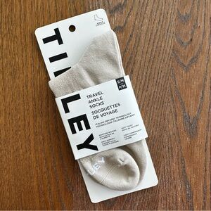 Tilley Ankle Travel Socks | Beige